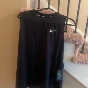 Nike Athletic black tank top.
